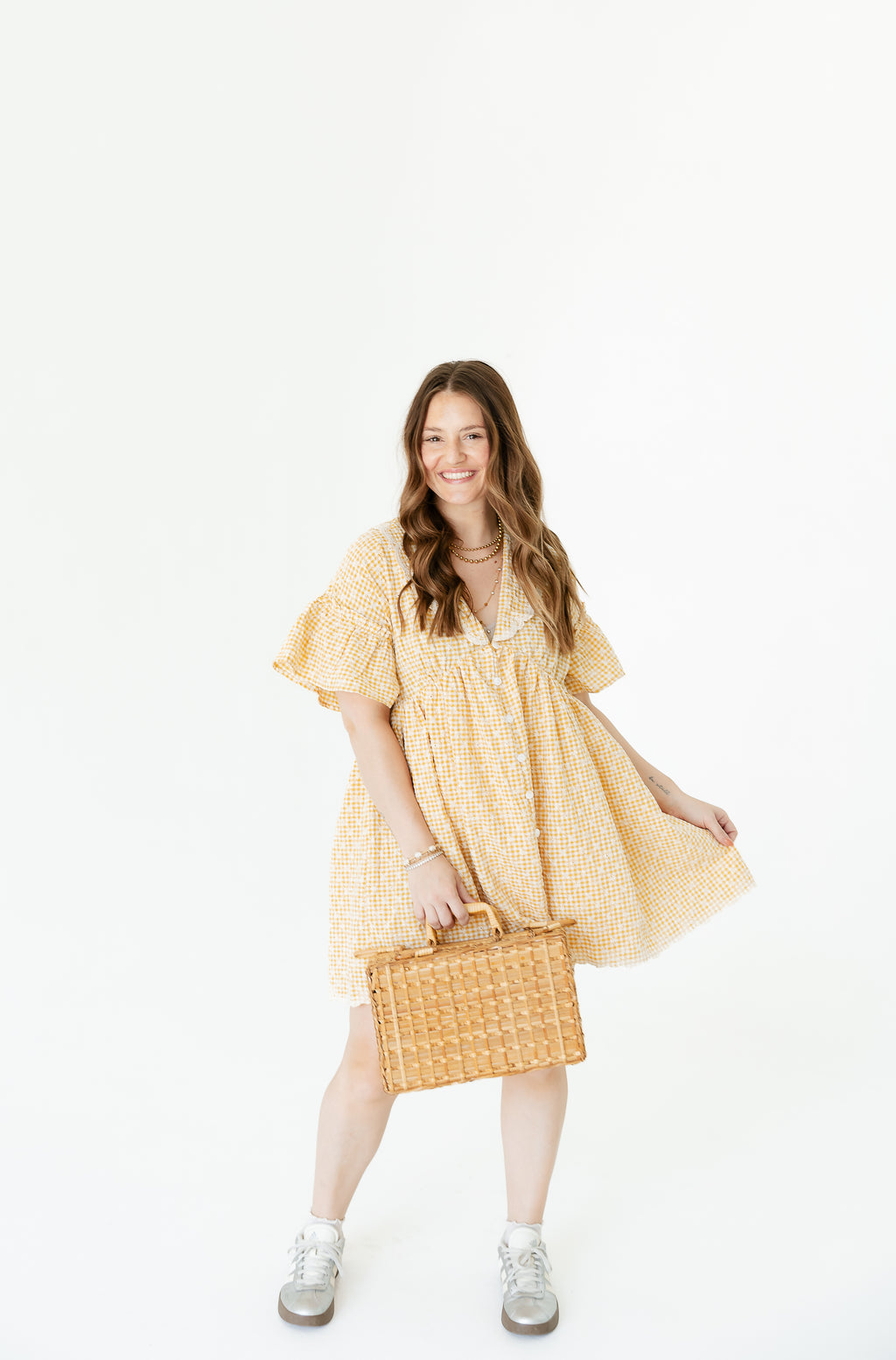Golden Hour Floral Dress
