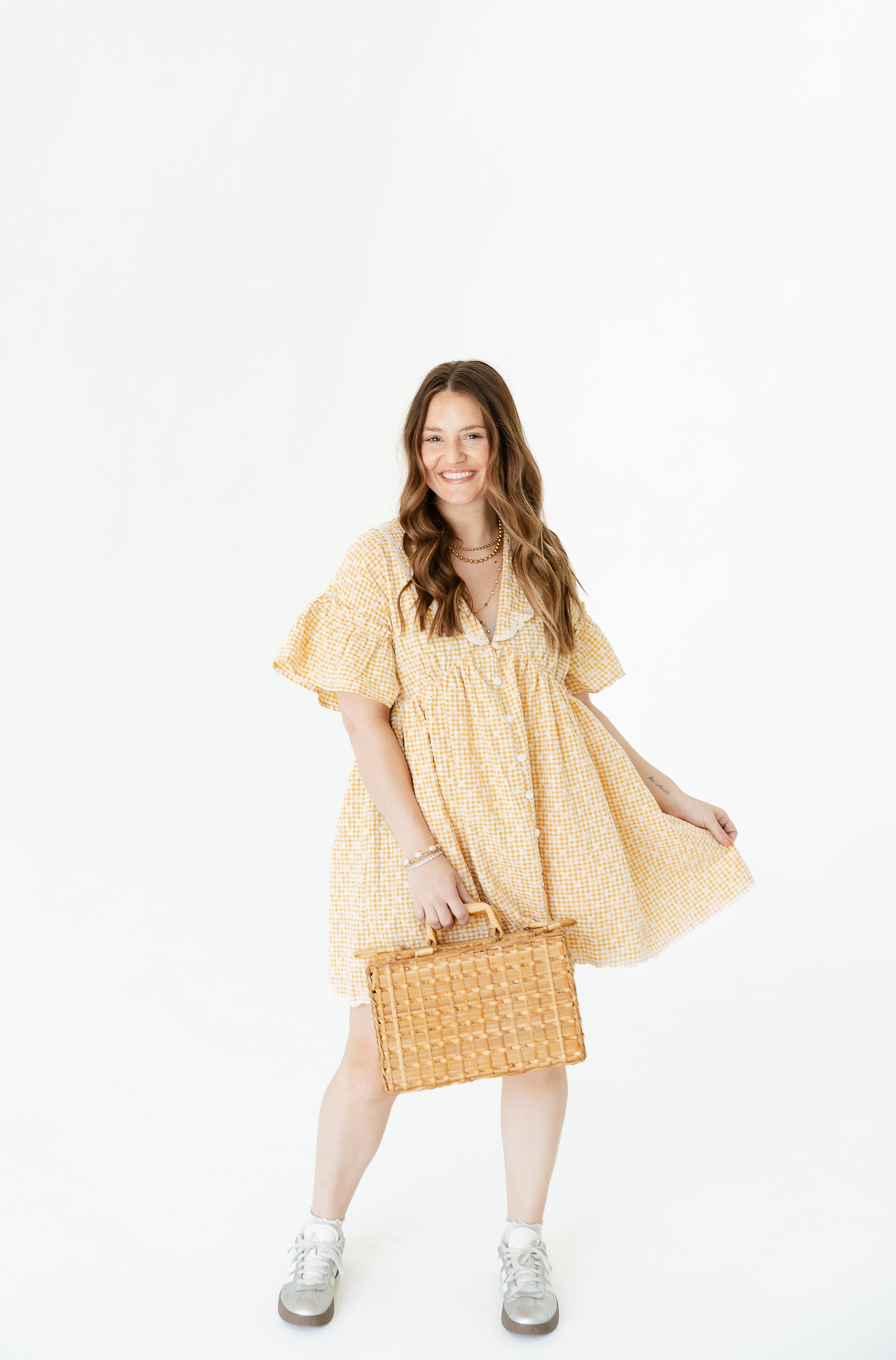 Golden Hour Floral Dress