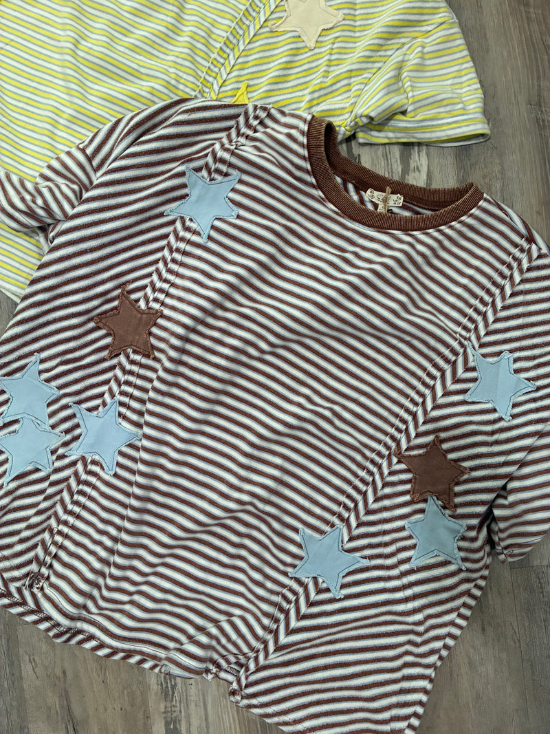 Seeing Stars Terry Top - Brown