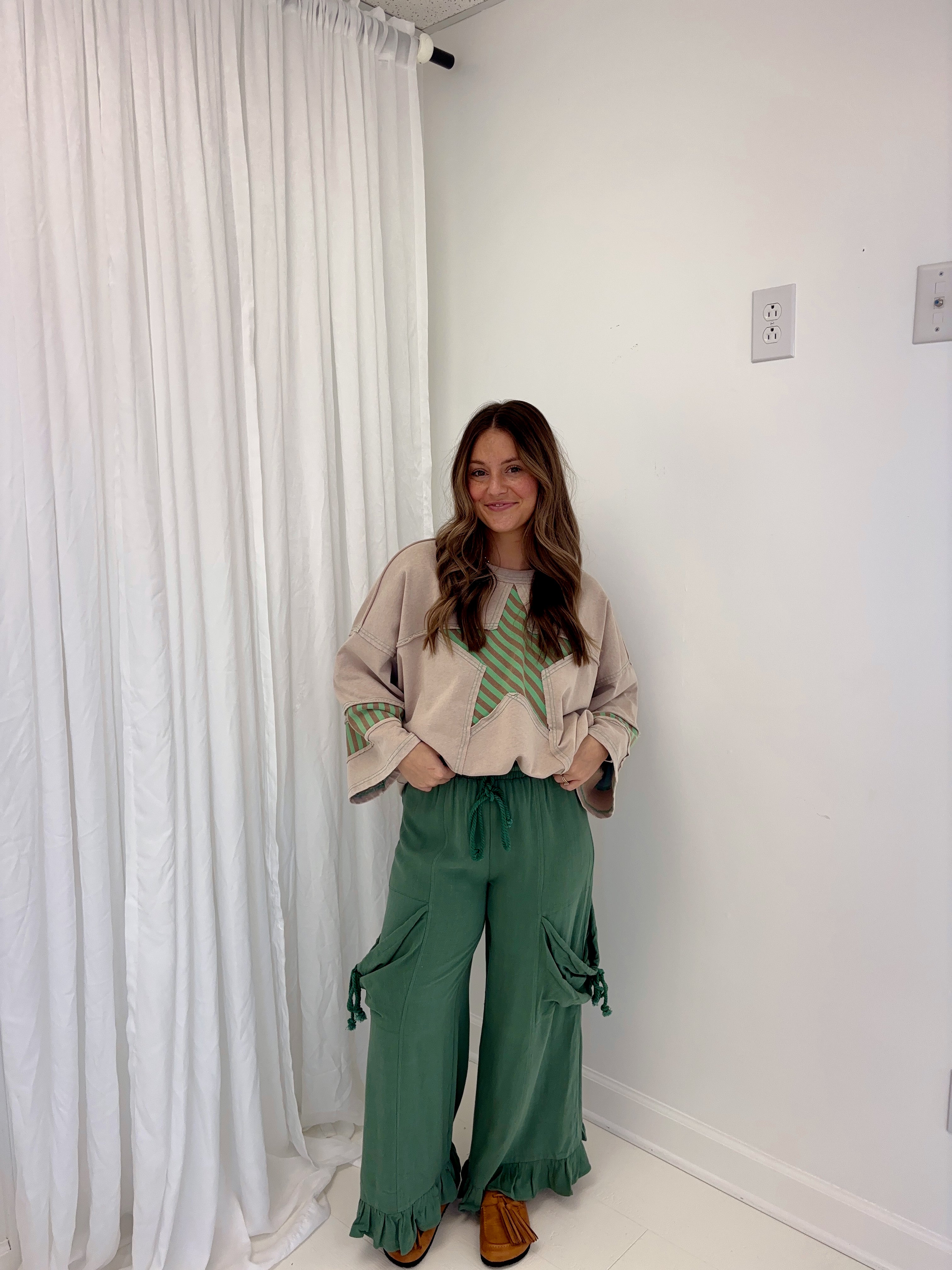 Star Of The Show Top - Sage