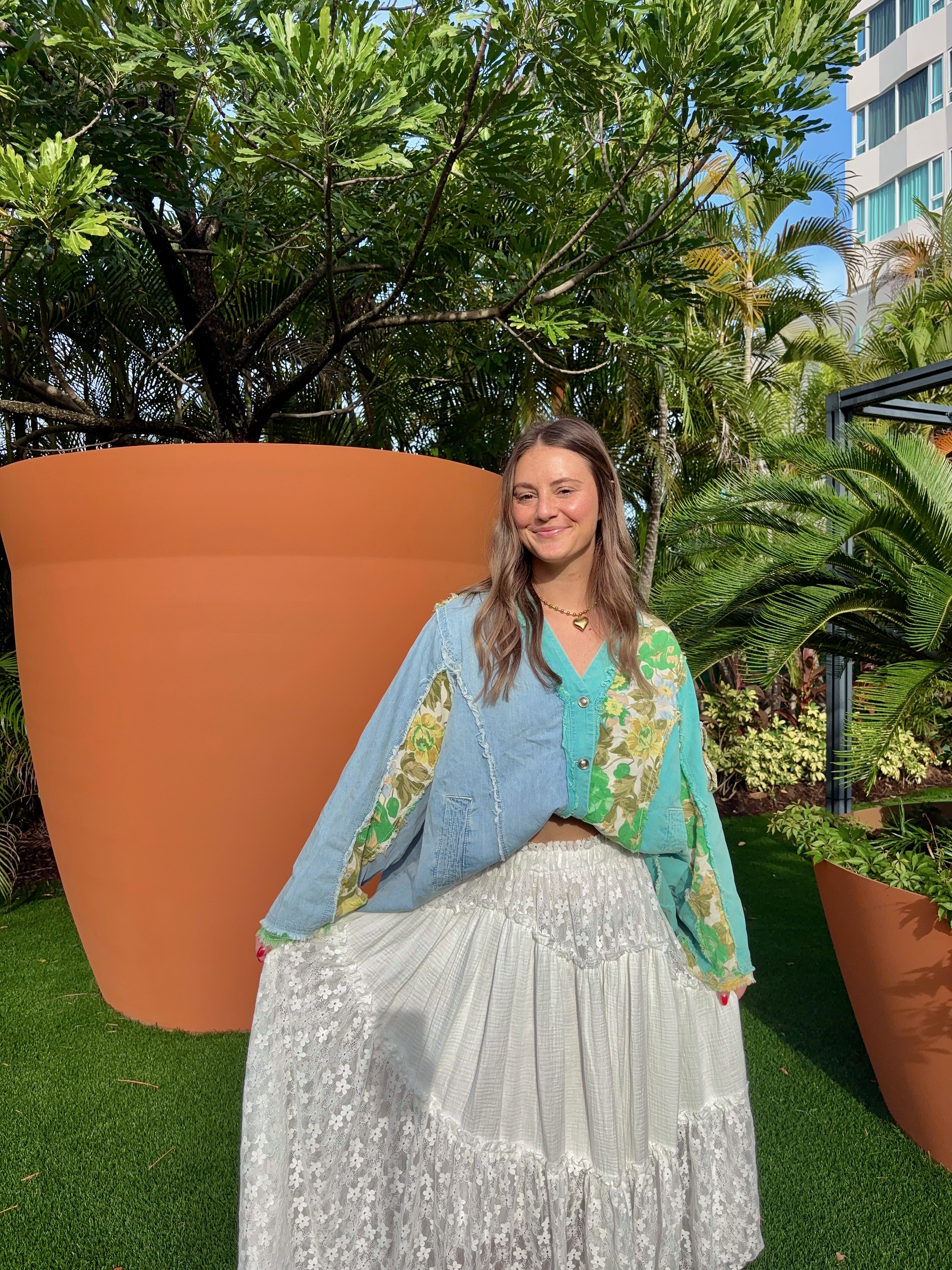 Island Breeze Floral Top