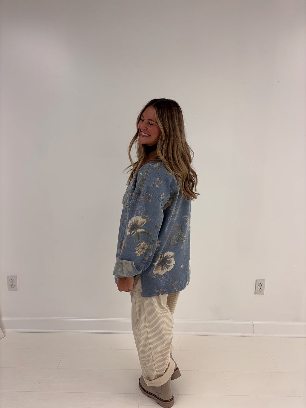 Finley Floral Barn Jacket