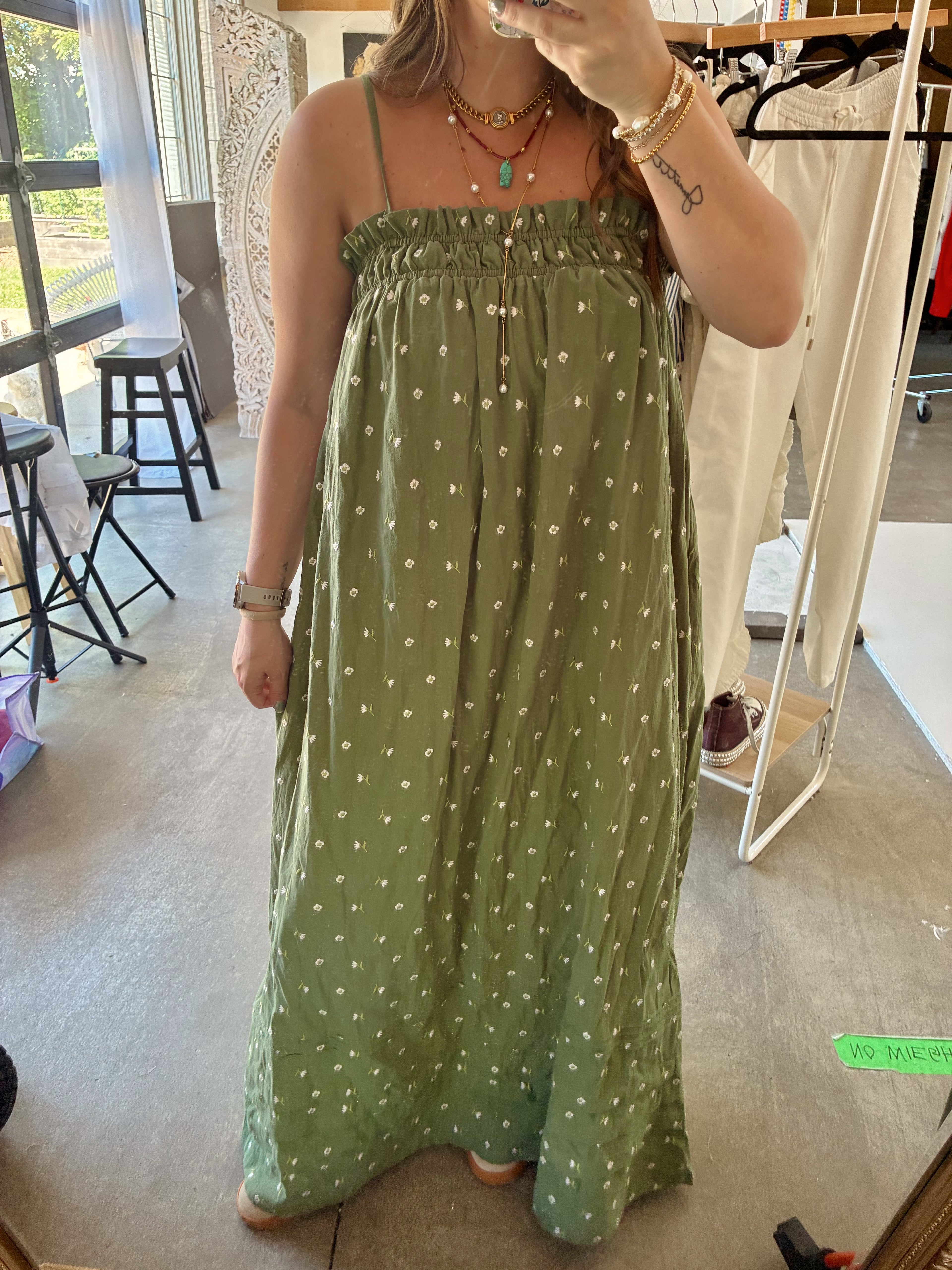 Garden Floral Maxi Dress