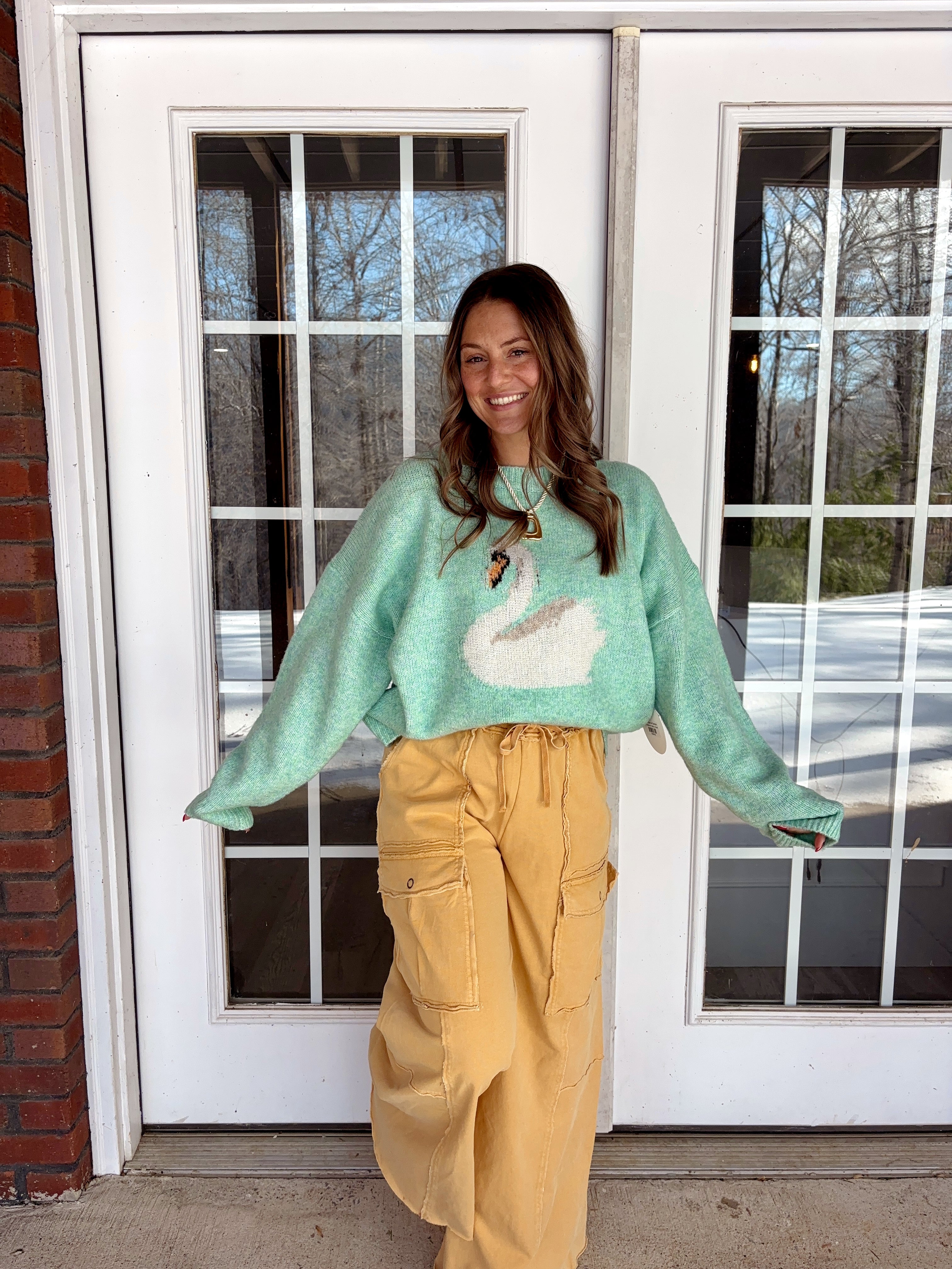 Swan Lake Knit Sweater