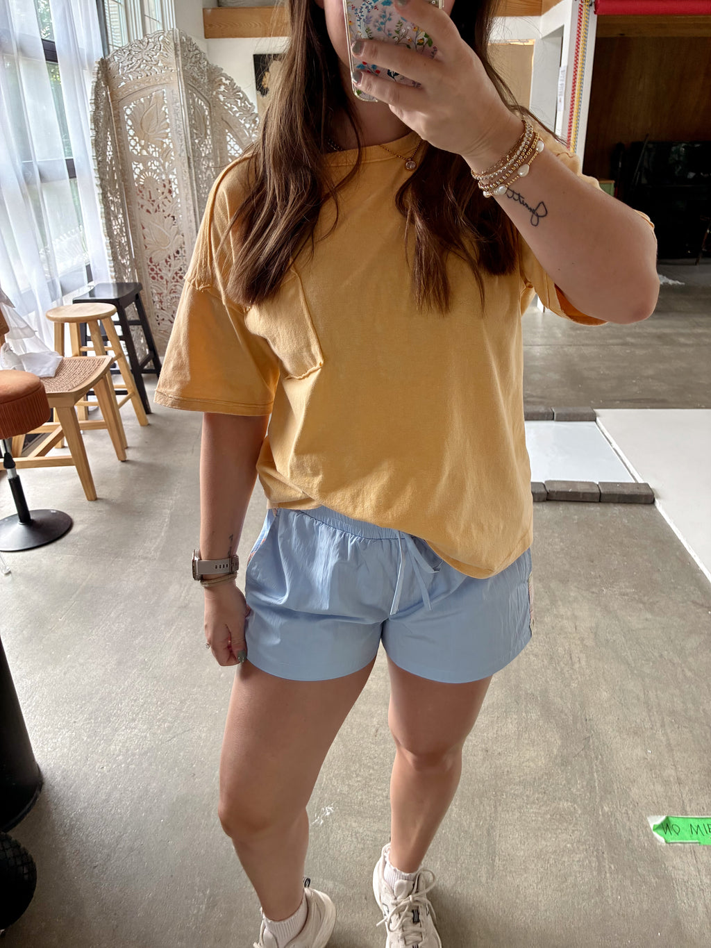 Plaid Lined Shorts