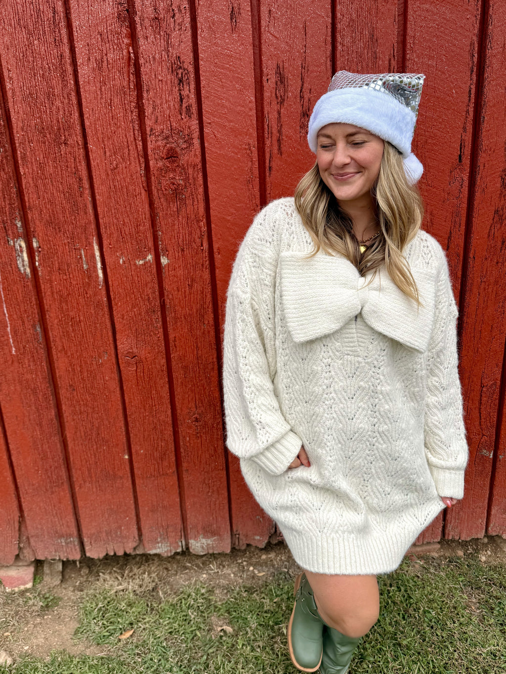 Bowie Bulky Knit Mini Dress