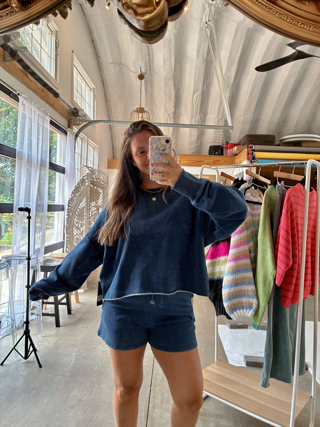 Everyday Cozy Denim Set