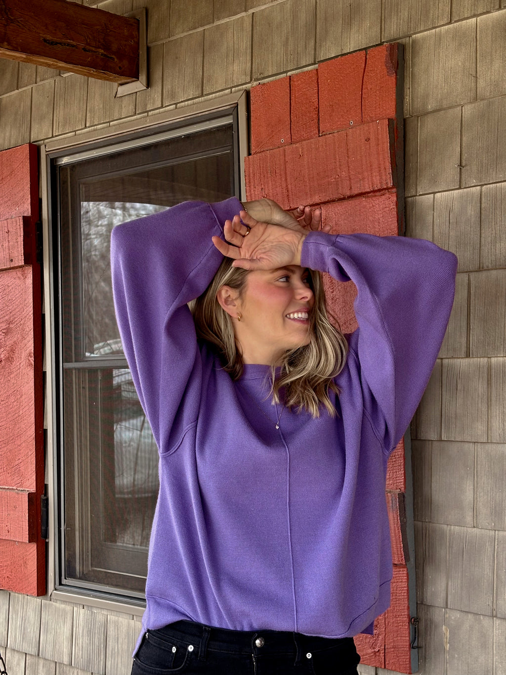 Lavender Love Pullover