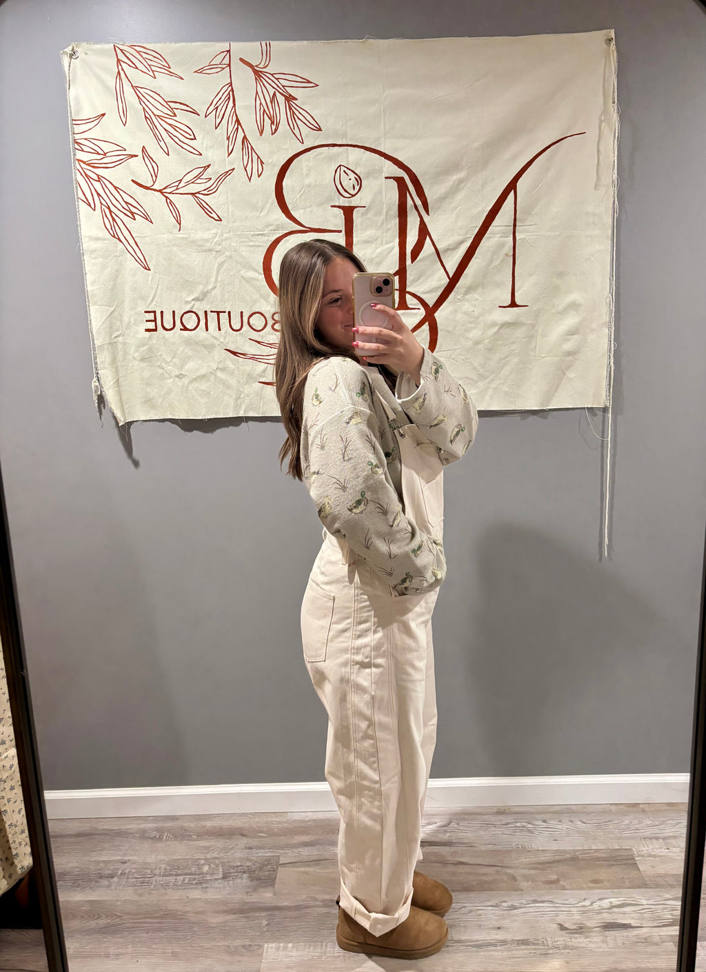 Good Luck Barrel Overalls