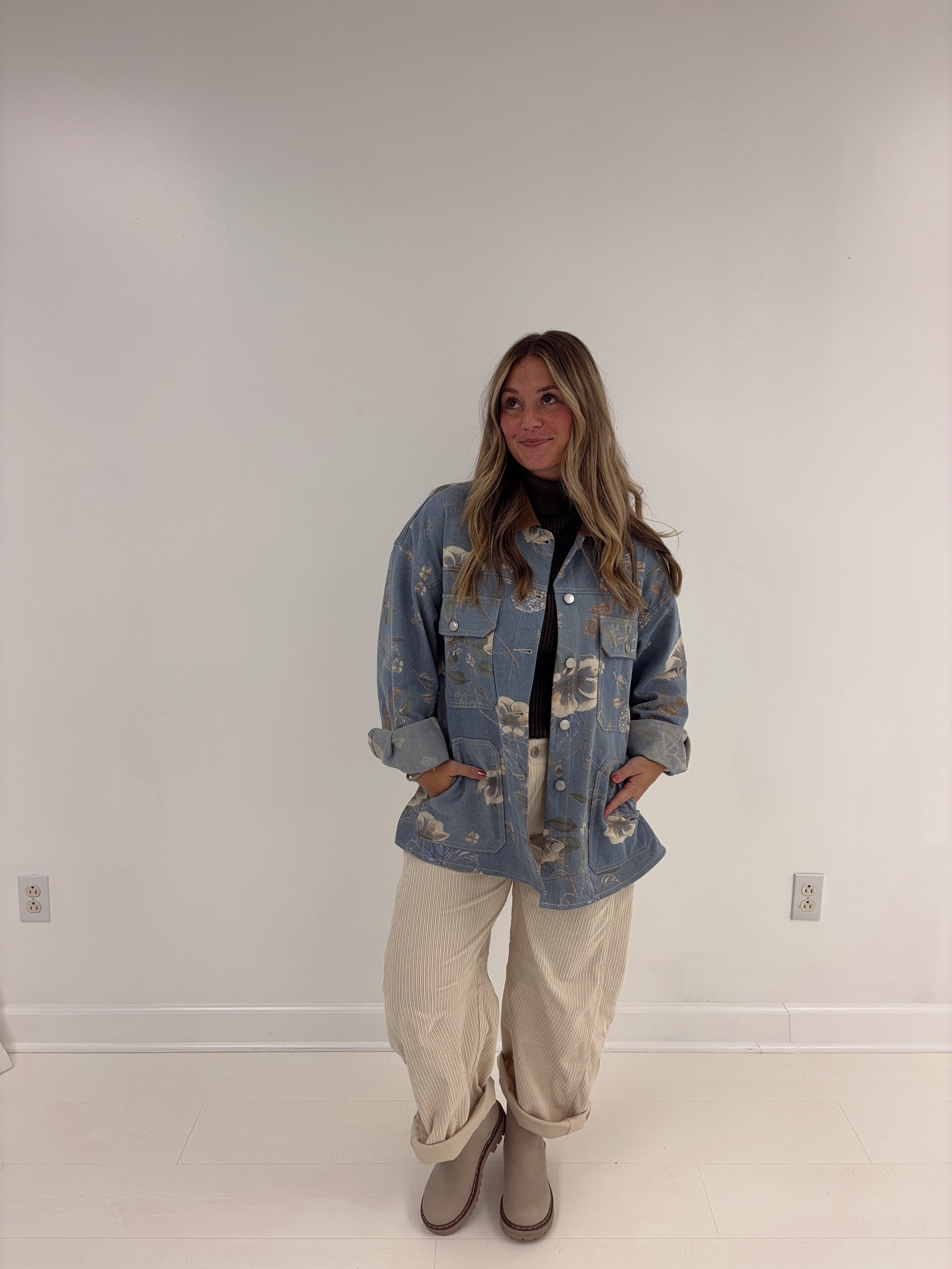 Finley Floral Barn Jacket