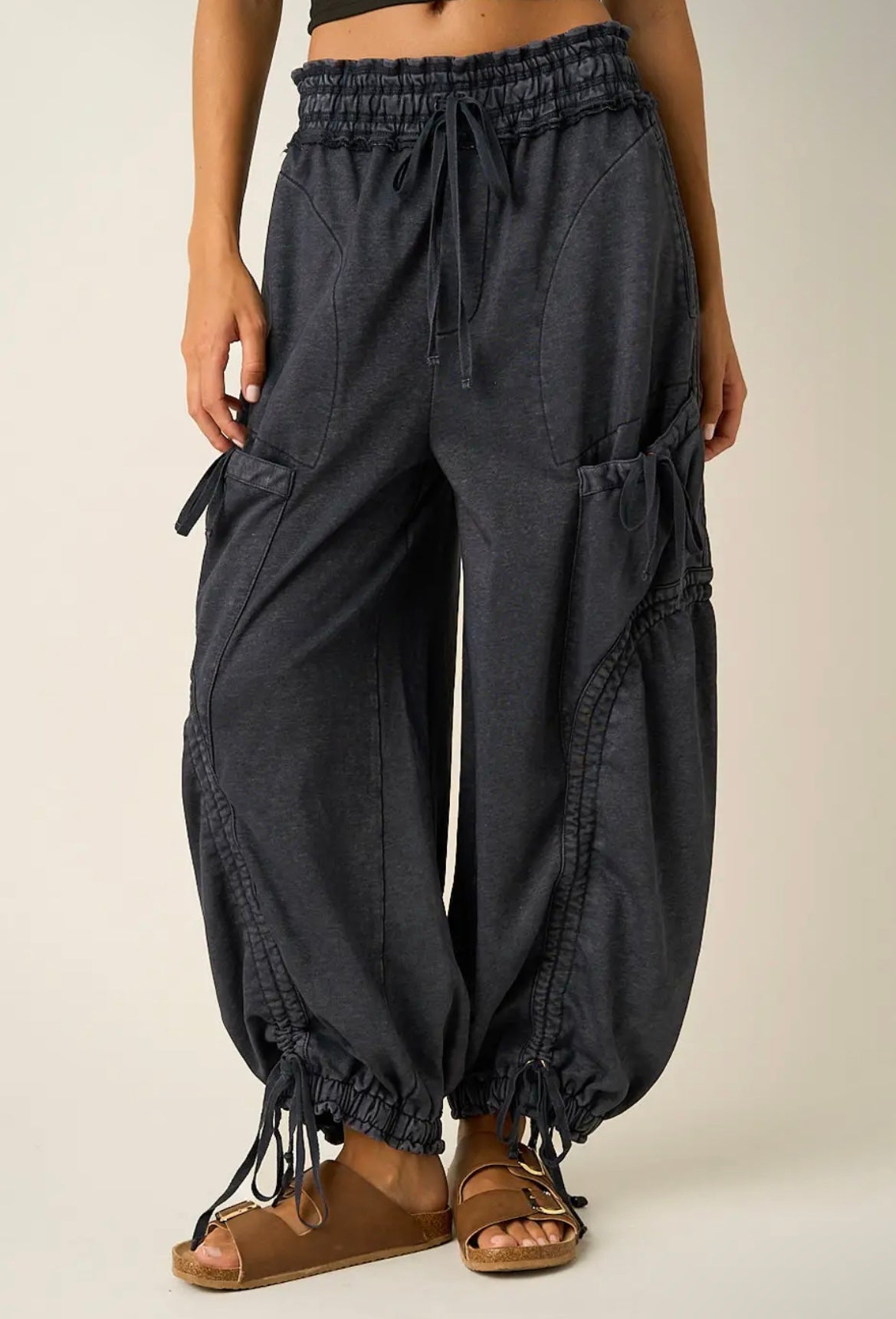 Everyday Bean Joggers - Navy