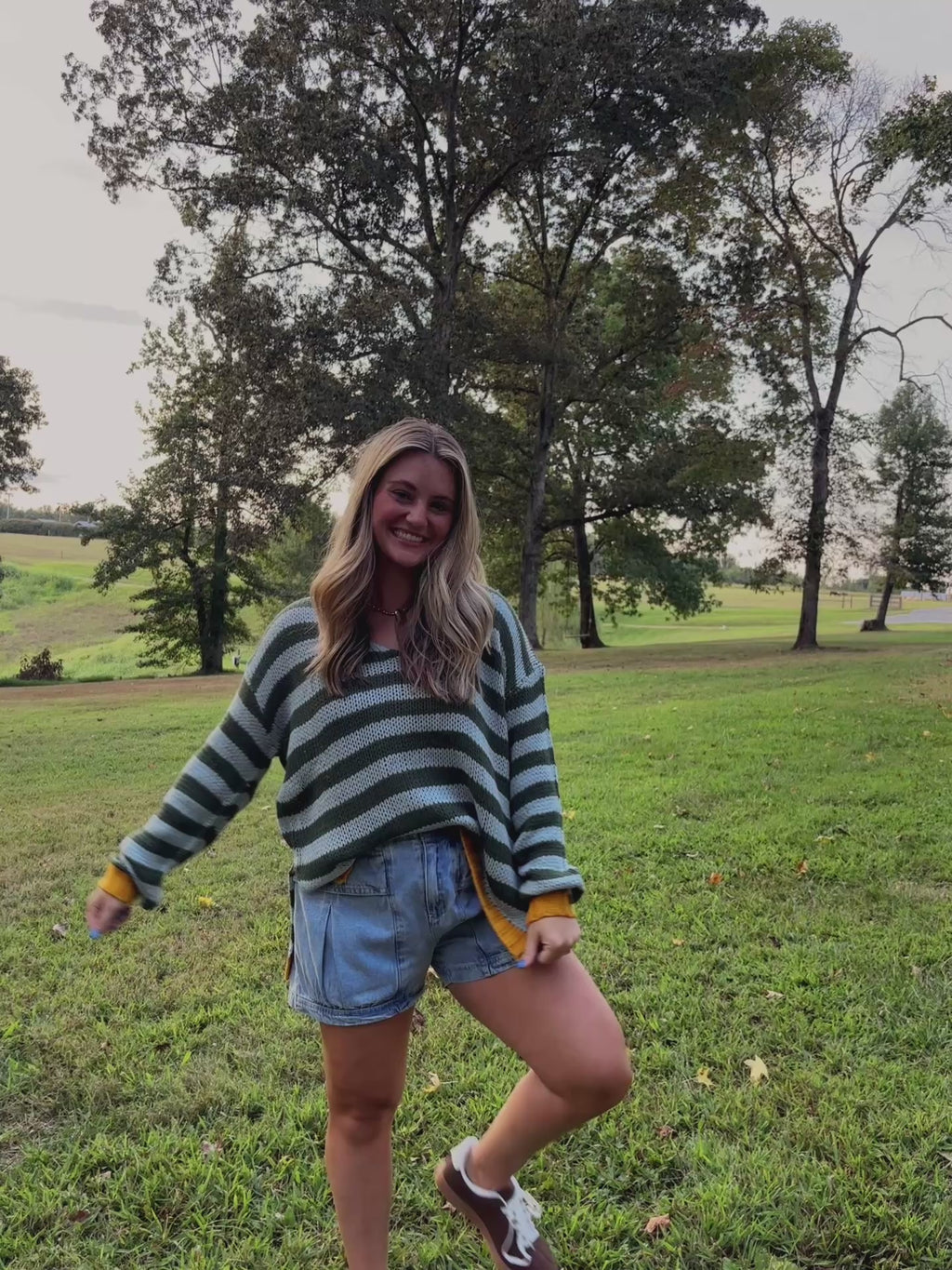 Jenson Jolly Green Sweater